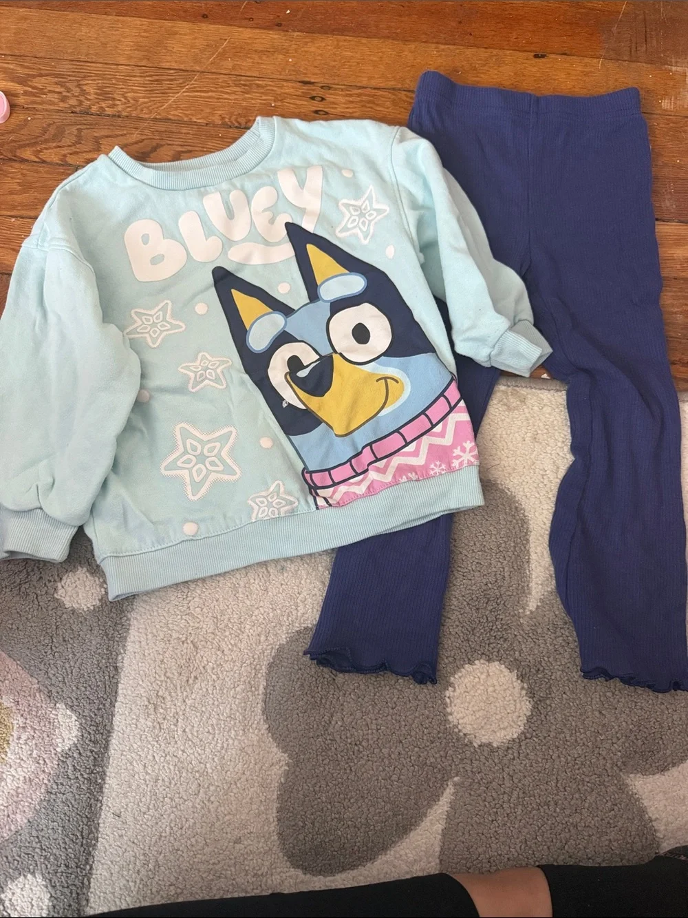 Toddler girls bluey set